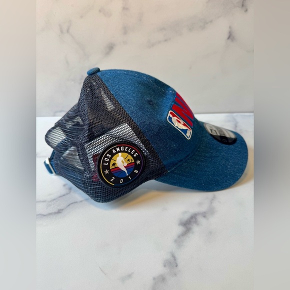 NEW 2018 NBA All-Star New Era X Levi’s Los Angeles Denim SnapBack Hat -Rare - Picture 3 of 6